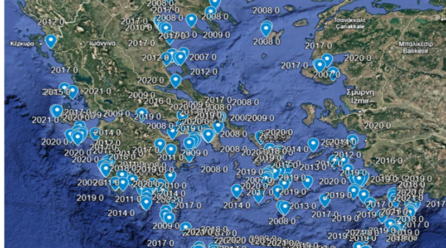 Η γεωγραφική εξάπλωση του λαγοκέφαλου σε έναν διαδραστικό χάρτη – Πώς ο τοξικός εισβολέας «κύκλωσε» την Κρήτη και το Αιγαίο μέσα σε δύο δεκαετίες