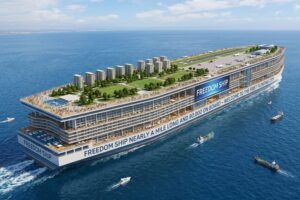 Freedom Ship: Έτσι θα είναι η γιγαντιαία πλωτή πόλη των 1.400 μέτρων και των 80.000 κατοίκων