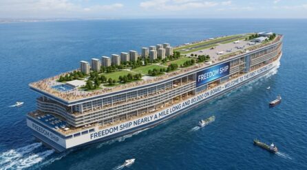 Freedom Ship: Έτσι θα είναι η γιγαντιαία πλωτή πόλη των 1.400 μέτρων και των 80.000 κατοίκων